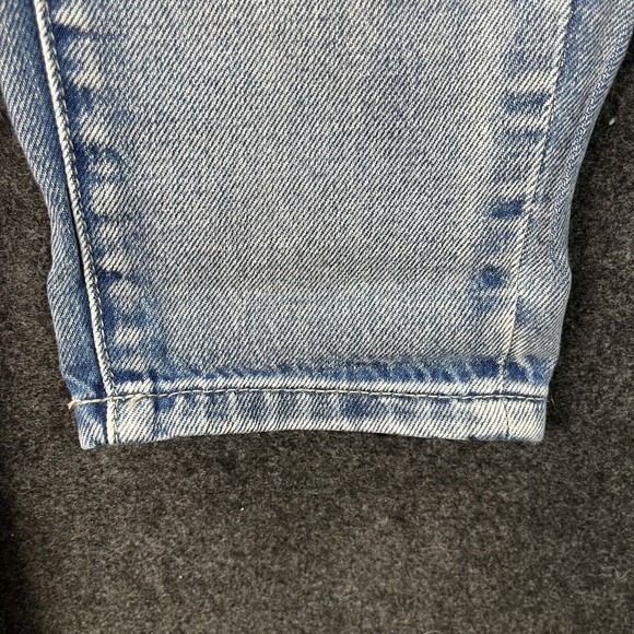 KanCan Jeans Women’s XS Blue High Rise Cuffed Paper Bag Mom Relaxed Fit - Picture 8 of 15